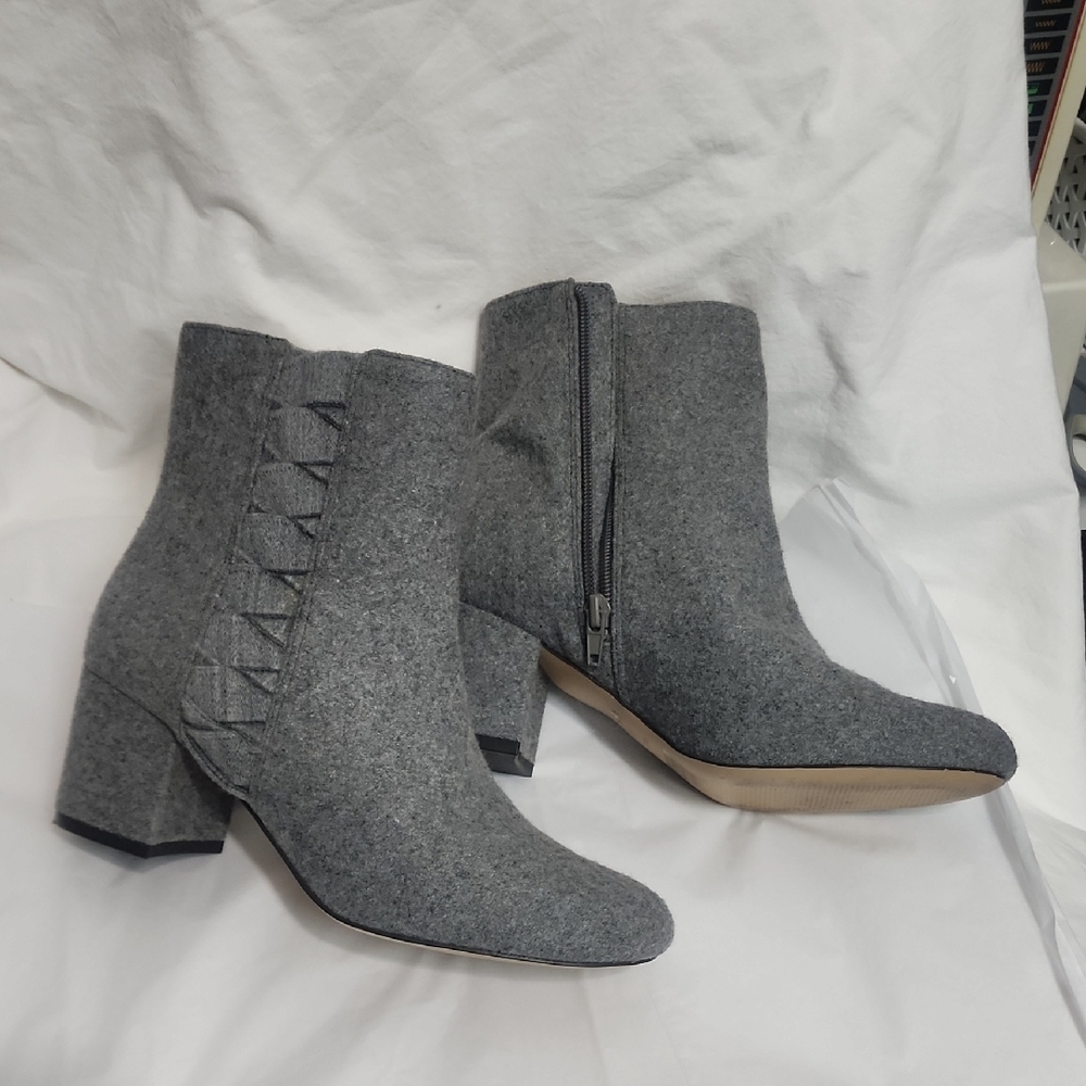Nine West Wool Ankle Women's Boots Sz8